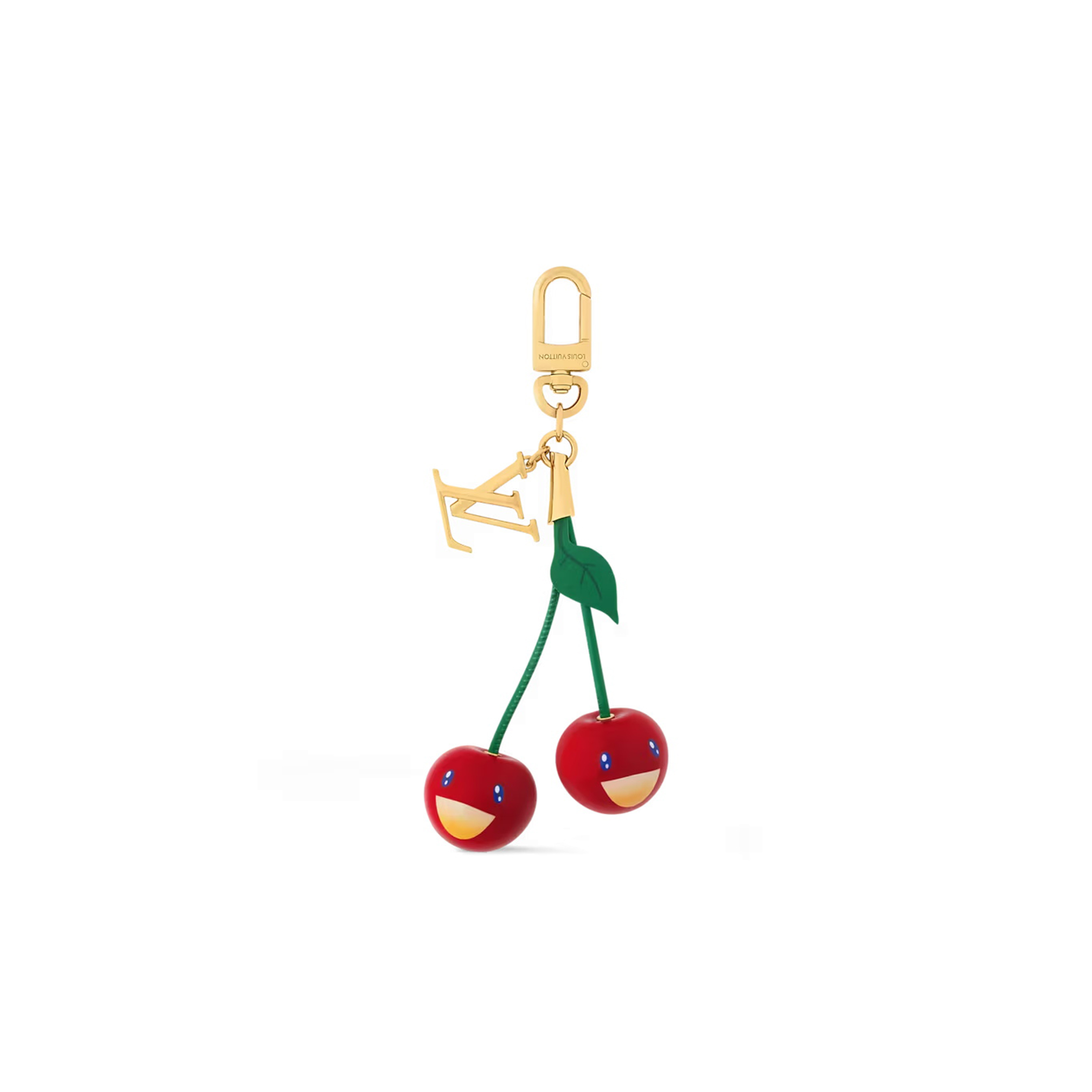 l0*is V*t0n murakami lv x tm cerise bag charm m02476